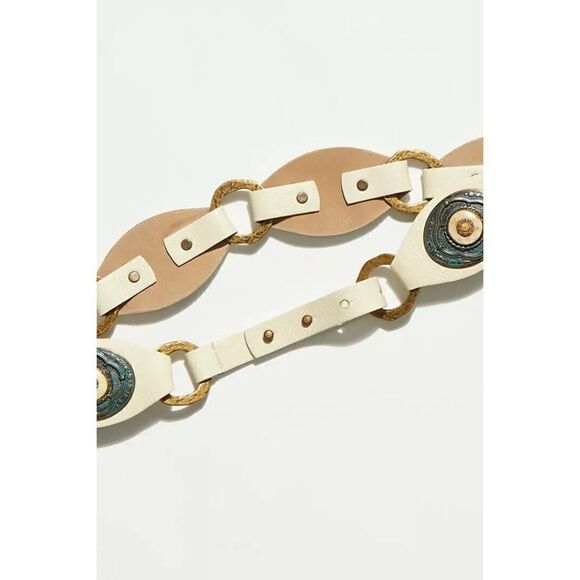 NEW FREE PEOPLE STREETS AHEAD Sz L DORADO BELT $328 - Picture 3 of 3